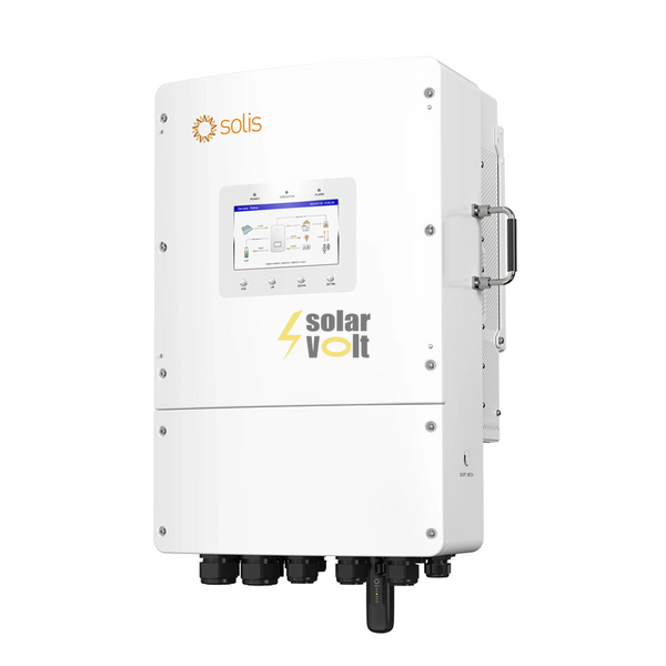 Гібридний інвертор Solis S6-EH3P12K-L 12KW 48V 2 MPPT Wi-Fi 220/380V Трифазний S6-EH3P12K-L фото