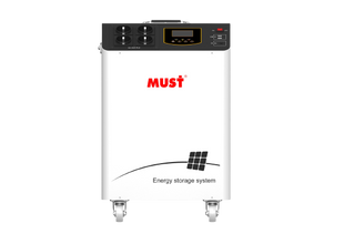 СИСТЕМА ЗБЕРІГАННЯ ЕНЕРГІЇ HBP18-3024 MUST (25,6V 50A 3KW 120AH 3,2KWH) HBP18-3024-1 фото