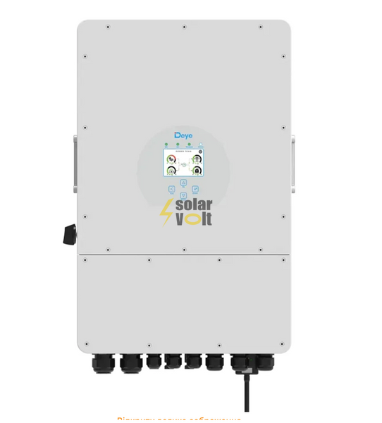 Гібридний інвертор DEYE SUN-10K-SG02LP1-EU-AM3 SUN-10K-SG02LP1-EU-AM3 фото