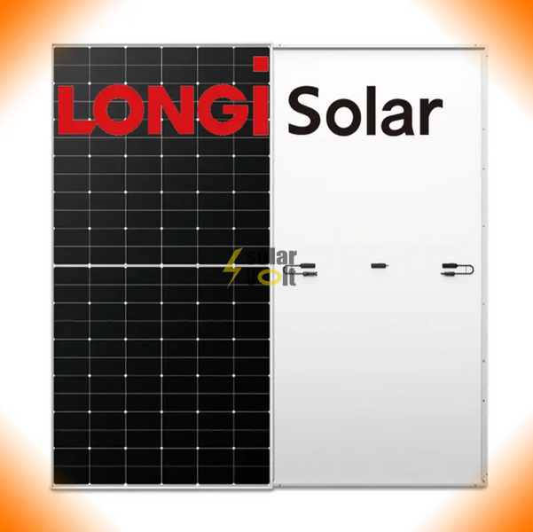 Сонячна панель Longi Solar 575W Hi-MO 6m Silver Frame, LR5-72HTH-575M LR5-72HTH-575M фото