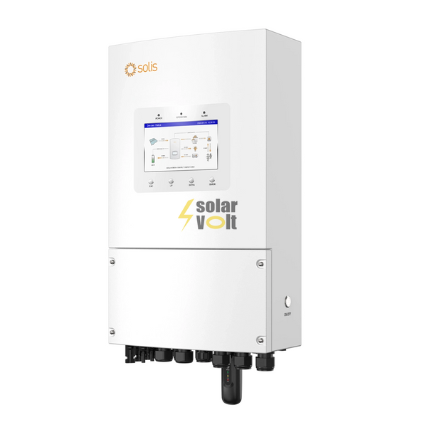 Гібридний інвертор Solis S6-EH1P6K-L-PLUS 6KW 48V 2 MPPT Wi-Fi 220V Однофазний S6-EH1P6K-L-PLUS фото