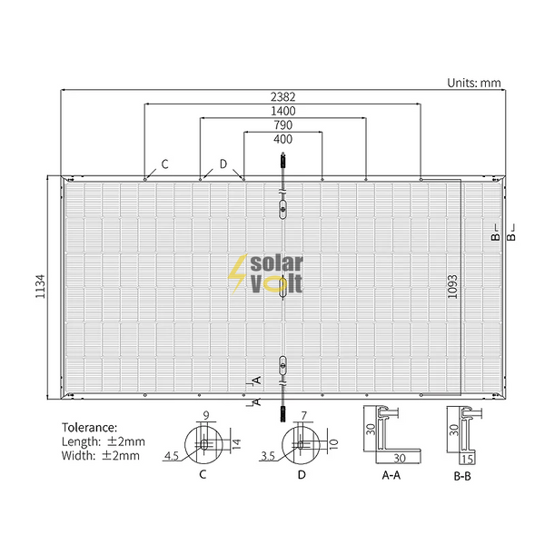 Сонячна панель на 600Вт LONGI Solar Hi-MO 7 LR5-72HGD-600M Bificial LR5-72HGD-600M фото