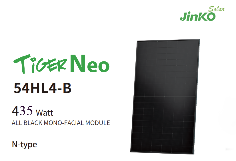 Баннер Jinko Solar Tiger Neo 435W